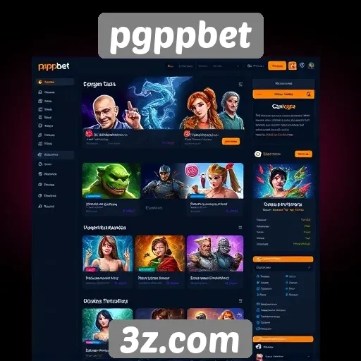 Interface do usuário no pgppbet é intuitiva e funcional